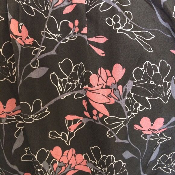 Layered with Love Dress Sz Medium Short Sleeve Floral Garden Bohemian Boho Chic - Picture 8 of 13